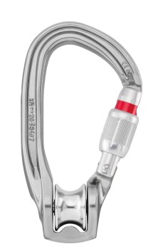 Karabiner sa koloturom Petzl  ROLLCLIP Z SCREW LOCK