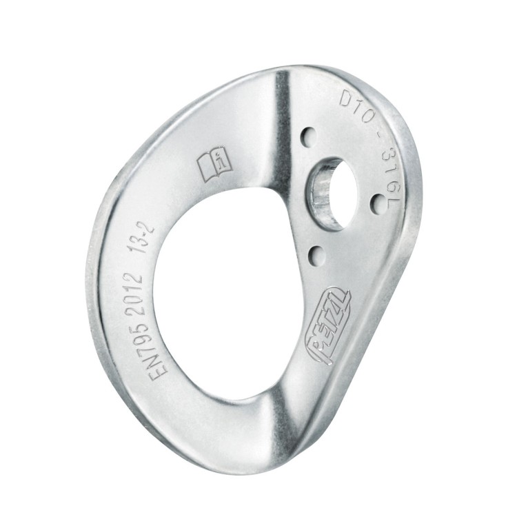 Pločica Petzl COEUR STAINLESS 10mm