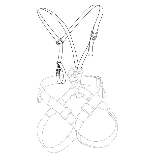 Naramenice Petzl TORSE