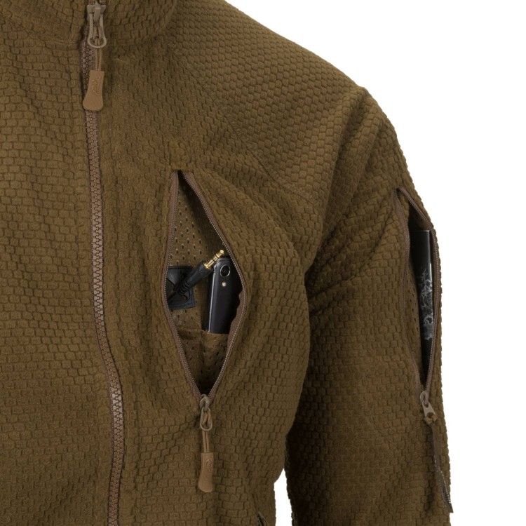 Jakna HELIKON-TEX ALPHA TACTICAL JACKET - GRID FLEECE