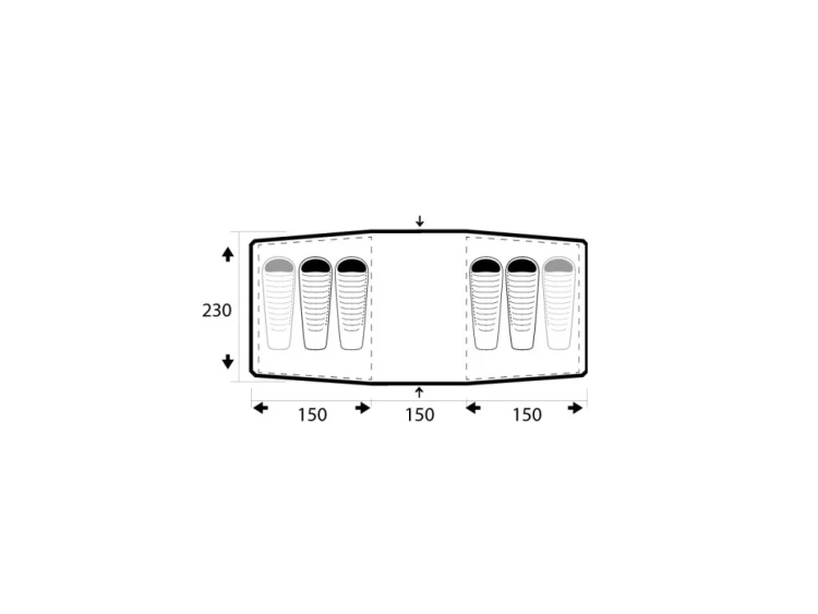 Šator Trimm COMFORT II 6