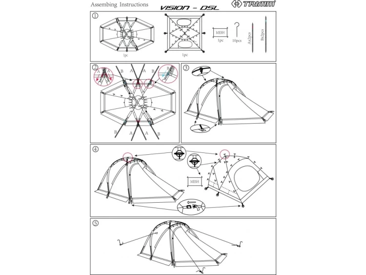 Šator Trimm VISION- DSL 3