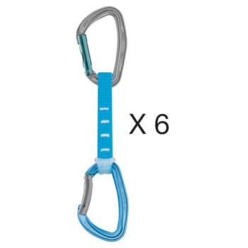 Karabinerski komplet Petzl DJINN AXESS 6 12cm