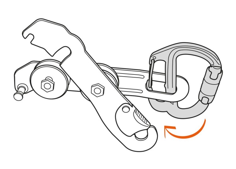 Karabiner FREINO Z Twist-Lock