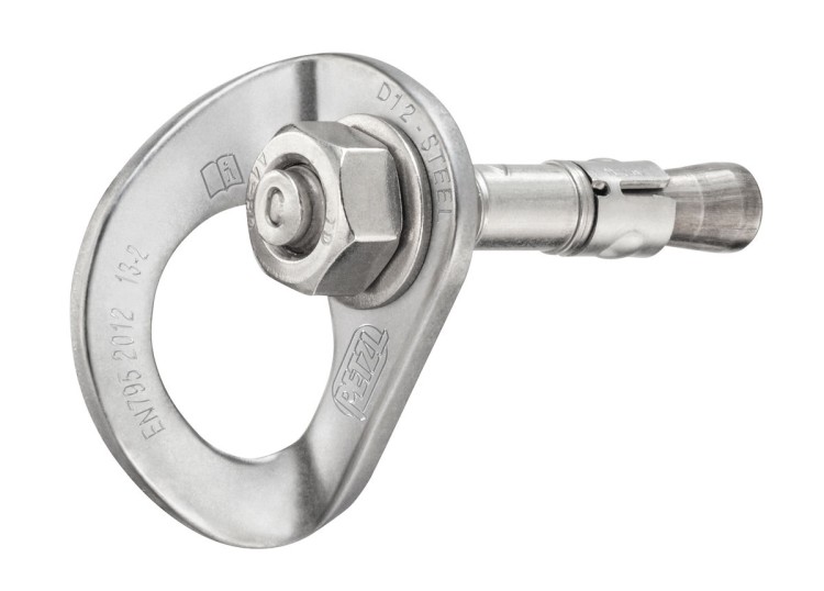 Vijak + pločica PETZL COEUR BOLT STEEL 10mm