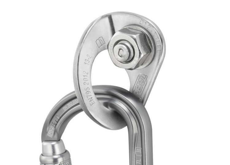 Vijak + pločica PETZL COEUR BOLT STEEL 12mm
