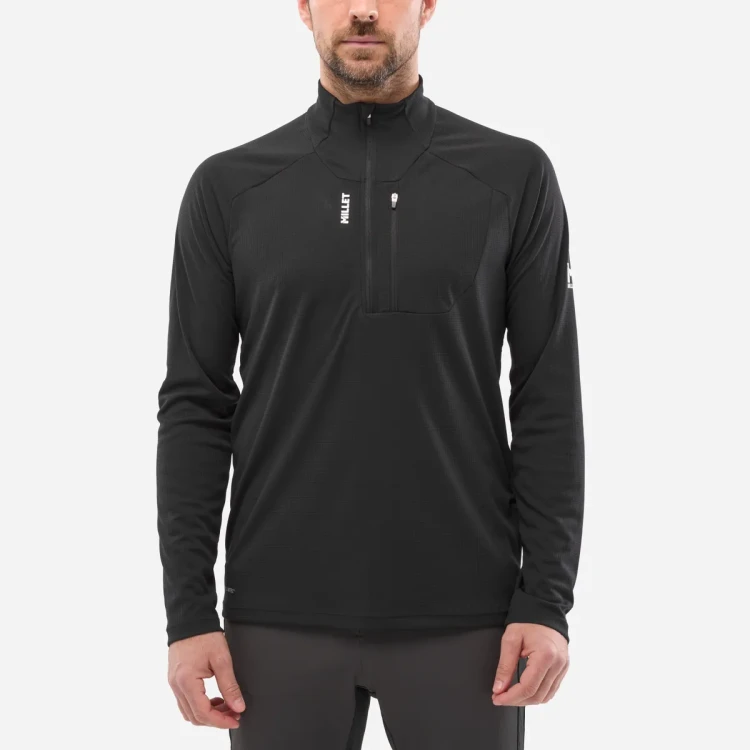 Majica Millet KAMET ZIP LS M