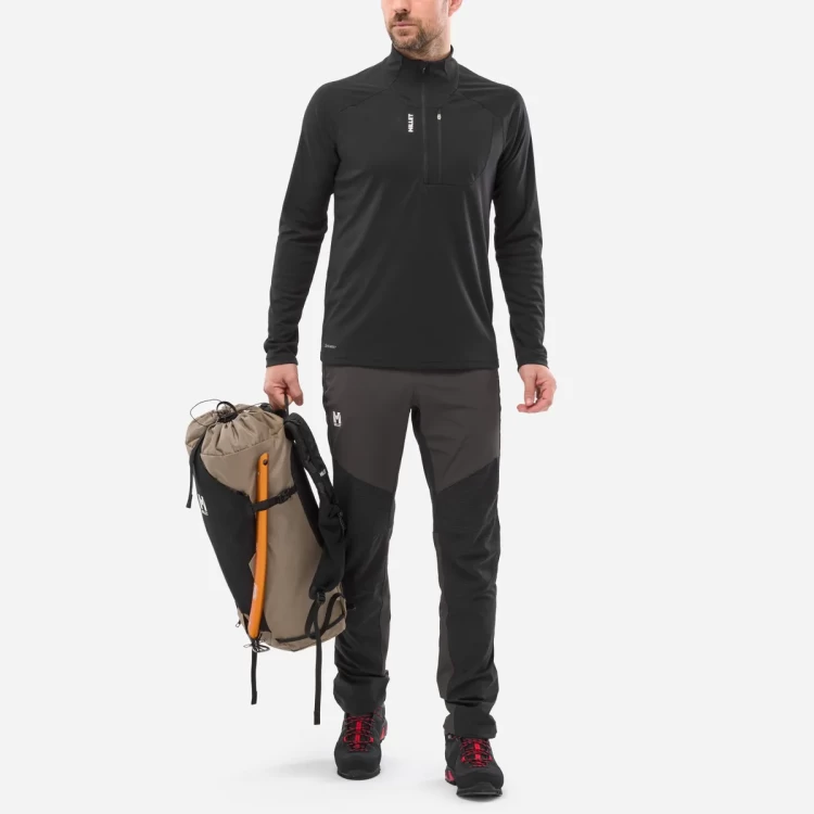 Majica Millet KAMET ZIP LS M