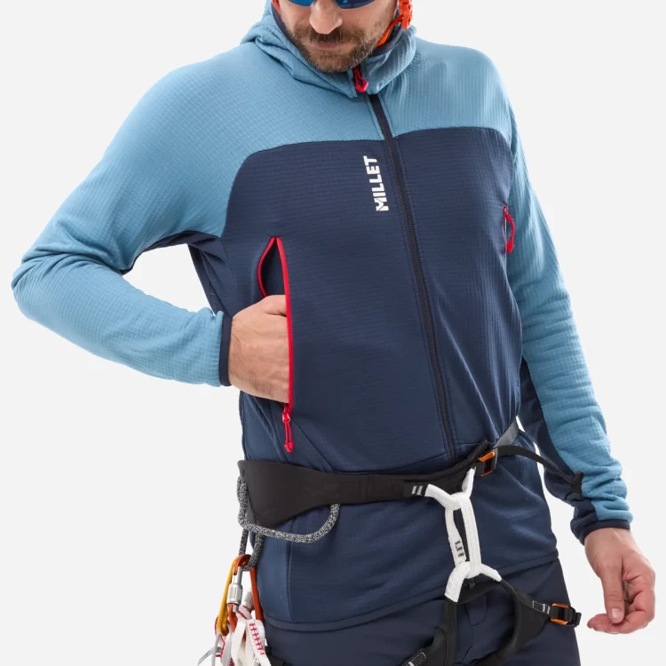 Flis MILLET FUSION GRID HOODIE M NEW