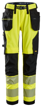 Hlače High-Vis Class 2, Stretch Work Trousers Holster Pockets
