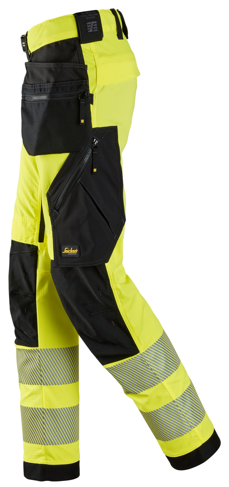 Hlače High-Vis Class 2, Stretch Work Trousers Holster Pockets