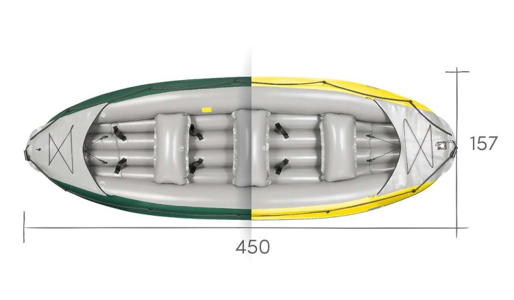 Rafting čamac Gumotex ONTARIO 450 S sa zaštitom